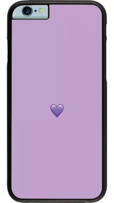 Coque iPhone 6/6s - Valentine 2023 purpule single heart