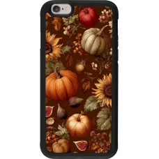 iPhone 6/6s Case Hülle - Silikon schwarz Autumn 26 Autumn still life