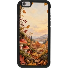 iPhone 6/6s Case Hülle - Silikon schwarz Autumn 26 Illustrated Autumn