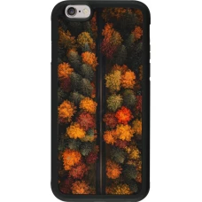 iPhone 6/6s Case Hülle - Silikon schwarz Autumn 26 Road in autumn