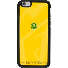 iPhone 6/6s Case Hülle - Silikon schwarz Südafrika 2026 personalisierbares Fussballtrikot