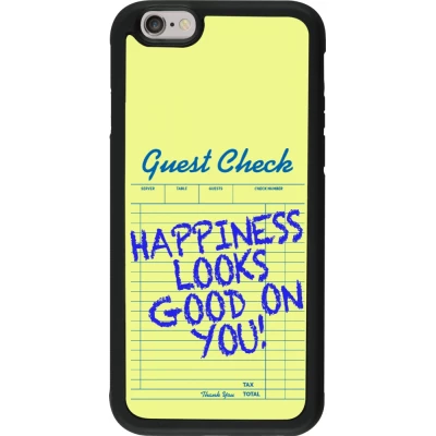 iPhone 6/6s Case Hülle - Silikon schwarz Guest check 2026