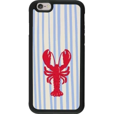 Coque iPhone 6/6s - Silicone rigide noir Red lobster 2026