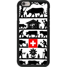 iPhone 6/6s Case Hülle - Silikon schwarz Poya Schweiz 1