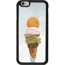 Coque iPhone 6/6s - Silicone rigide noir Summer 2025 Cornet