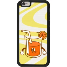 iPhone 6/6s Case Hülle - Silikon schwarz Summer drink 2026