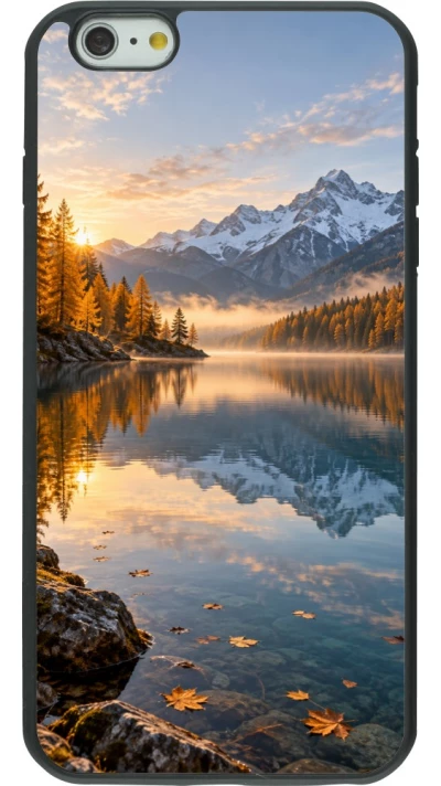 Coque iPhone 6 Plus / 6s Plus - Silicone rigide noir Autumn 26 Autumn lake