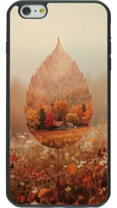 Coque iPhone 6 Plus / 6s Plus - Silicone rigide noir Autumn 26 Autumn leaf