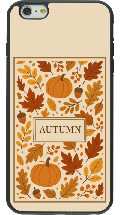 Coque iPhone 6 Plus / 6s Plus - Silicone rigide noir Autumn 26 Hello autumn