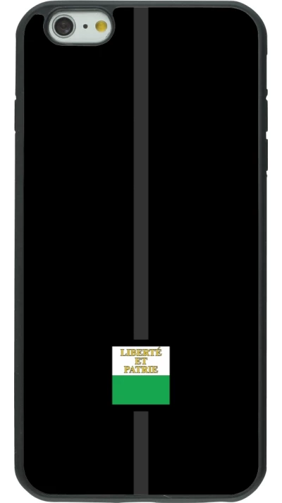 iPhone 6 Plus / 6s Plus Case Hülle - Silikon schwarz Kanton VD schwarz