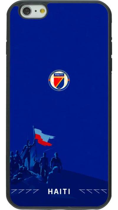iPhone 6 Plus / 6s Plus Case Hülle - Silikon schwarz Haiti 2026 personalisierbares Fussballtrikot