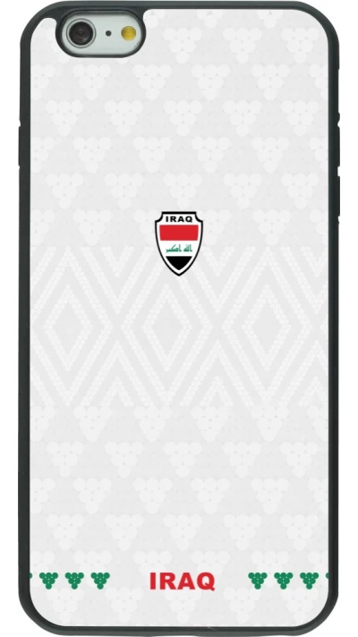 iPhone 6 Plus / 6s Plus Case Hülle - Silikon schwarz Irak 2026 personalisierbares Fussballtrikot