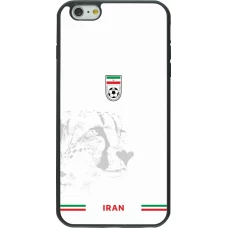 iPhone 6 Plus / 6s Plus Case Hülle - Silikon schwarz Iran 2026 personalisierbares Fussballtrikot