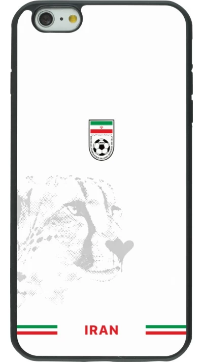 iPhone 6 Plus / 6s Plus Case Hülle - Silikon schwarz Iran 2026 personalisierbares Fussballtrikot