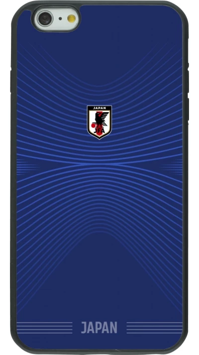 iPhone 6 Plus / 6s Plus Case Hülle - Silikon schwarz Japan 2026 personalisierbares Fussballtrikot