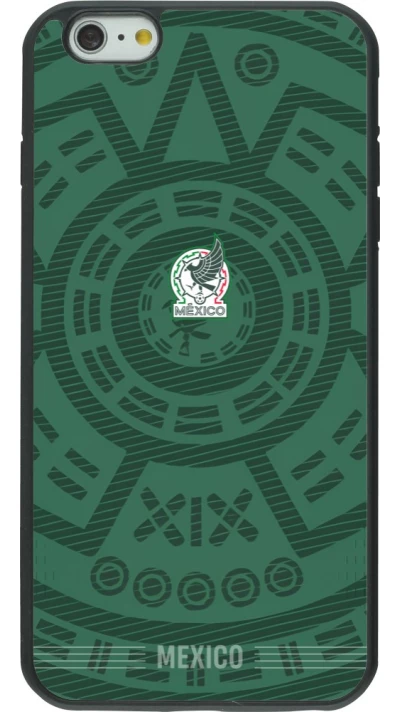 iPhone 6 Plus / 6s Plus Case Hülle - Silikon schwarz Mexiko 2026 personalisierbares Fussballtrikot