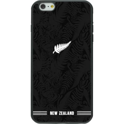 iPhone 6 Plus / 6s Plus Case Hülle - Silikon schwarz Neuseeland 2026 personalisierbares Fussballtrikot