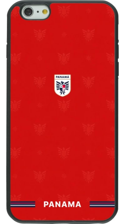 iPhone 6 Plus / 6s Plus Case Hülle - Silikon schwarz Panama 2026 personalisierbares Fussballtrikot