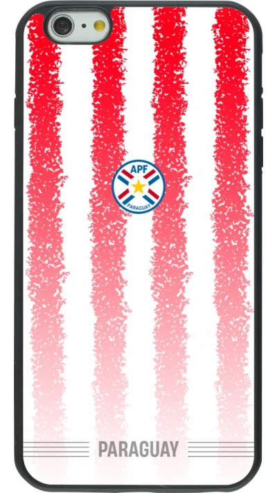 iPhone 6 Plus / 6s Plus Case Hülle - Silikon schwarz Paraguay 2026 personalisierbares Fussballtrikot
