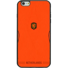 iPhone 6 Plus / 6s Plus Case Hülle - Silikon schwarz Niederlande 2026 personalisierbares Fussballtrikot