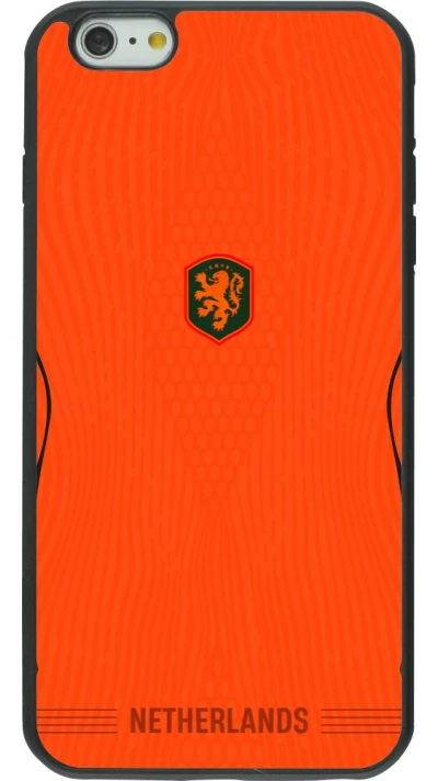 iPhone 6 Plus / 6s Plus Case Hülle - Silikon schwarz Niederlande 2026 personalisierbares Fussballtrikot