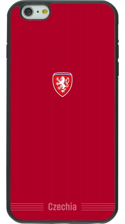 iPhone 6 Plus / 6s Plus Case Hülle - Silikon schwarz Tschechische Republik 2026 personalisierbares Fussballtrikot