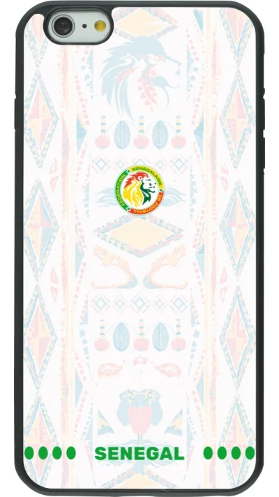 iPhone 6 Plus / 6s Plus Case Hülle - Silikon schwarz Senegal 2026 personalisierbares Fussballtrikot