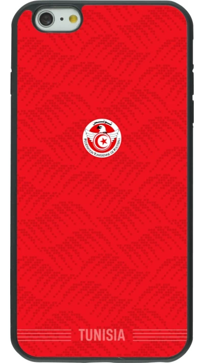 iPhone 6 Plus / 6s Plus Case Hülle - Silikon schwarz Tunesien 2026 personalisierbares Fussballtrikot