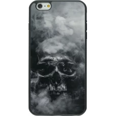 Coque iPhone 6 Plus / 6s Plus - Silicone rigide noir Halloween 2024 smoky skull
