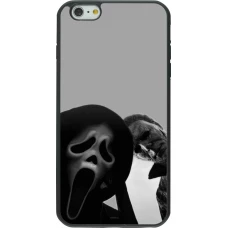 iPhone 6 Plus / 6s Plus Case Hülle - Silikon schwarz Halloween 2026 Scream and Michael Myers