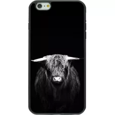 Coque iPhone 6 Plus / 6s Plus - Silicone rigide noir Highland calf black