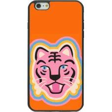 Coque iPhone 6 Plus / 6s Plus - Silicone rigide noir Lion colors 2026