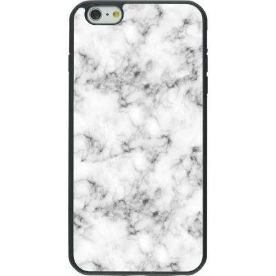 Coque iPhone 6 Plus / 6s Plus - Silicone rigide noir Marble 01