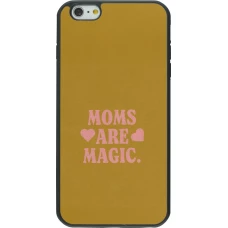 iPhone 6 Plus / 6s Plus Case Hülle - Silikon schwarz Mom 2026 Are Magic