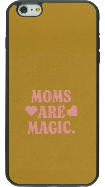 iPhone 6 Plus / 6s Plus Case Hülle - Silikon schwarz Mom 2026 Are Magic