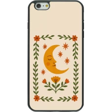Coque iPhone 6 Plus / 6s Plus - Silicone rigide noir Half moon stamp 2026
