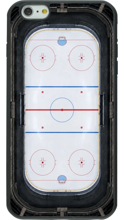 iPhone 6 Plus / 6s Plus Case Hülle - Silikon schwarz Sports 2026 Hockey
