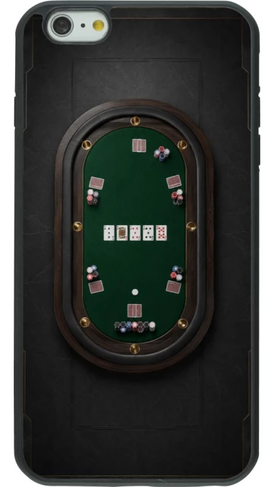 iPhone 6 Plus / 6s Plus Case Hülle - Silikon schwarz Sports 2026 Poker