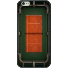 iPhone 6 Plus / 6s Plus Case Hülle - Silikon schwarz Sports 2026 Tennis
