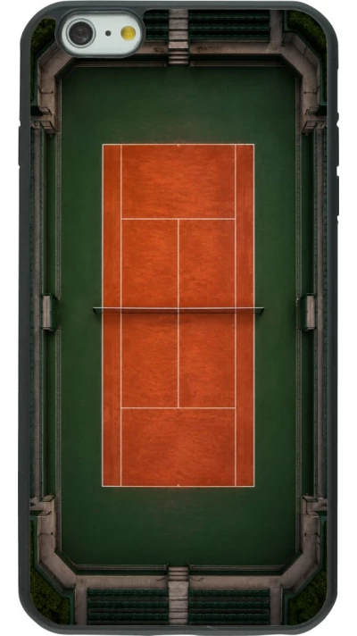 iPhone 6 Plus / 6s Plus Case Hülle - Silikon schwarz Sports 2026 Tennis