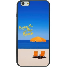 iPhone 6 Plus / 6s Plus Case Hülle - Silikon schwarz Summer 2025 Bring me to the beach