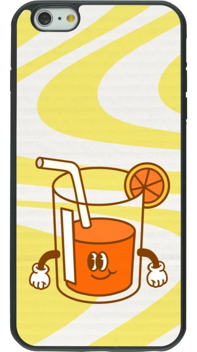 iPhone 6 Plus / 6s Plus Case Hülle - Silikon schwarz Summer drink 2026