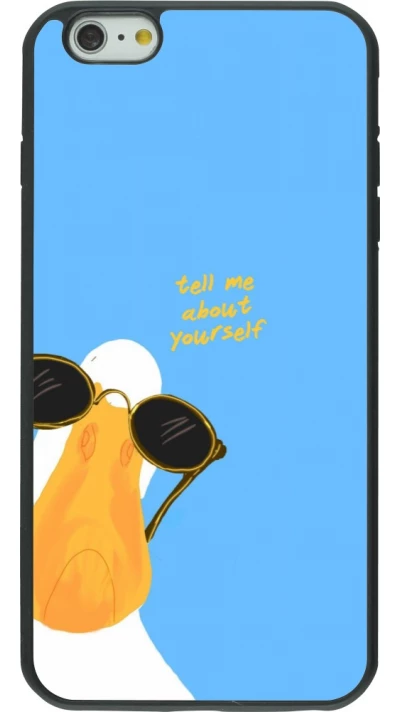 iPhone 6 Plus / 6s Plus Case Hülle - Silikon schwarz Tell me about yourself Summer 2026