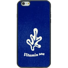 iPhone 6 Plus / 6s Plus Case Hülle - Silikon schwarz Vitamin sea Summer 2026