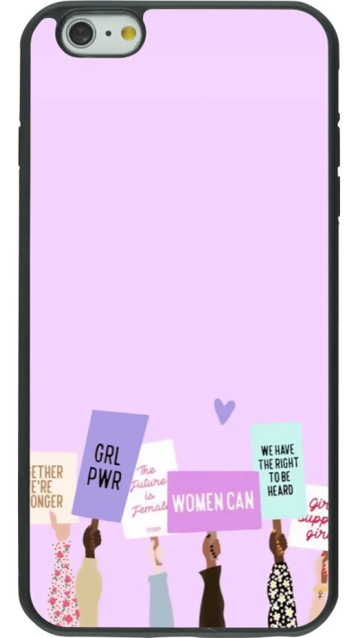 iPhone 6 Plus / 6s Plus Case Hülle - Silikon schwarz Womens day 2026 9