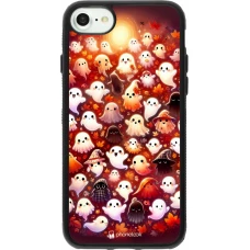iPhone 7 / 8 / SE (2020, 2022) Case Hülle - Silikon schwarz Gespenster Herbst niedlich