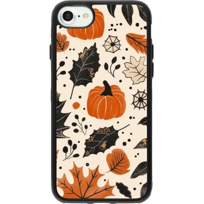 iPhone 7 / 8 / SE (2020, 2022) Case Hülle - Silikon schwarz Autumn 2024 nature