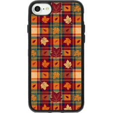 iPhone 7 / 8 / SE (2020, 2022) Case Hülle - Silikon schwarz Autumn 26 Autumn pattern