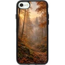 iPhone 7 / 8 / SE (2020, 2022) Case Hülle - Silikon schwarz Autumn 26 Autumn walk