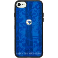 iPhone 7 / 8 / SE (2020, 2022) Case Hülle - Silikon schwarz Bosnien und Herzegowina 2026 personalisierbares Fussballtrikot